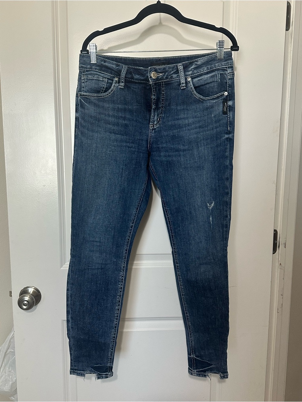 Silver’s Classic Dark Blue Women's Jeans - Comfortable Slim Fit